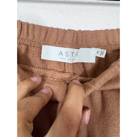 ASTR The Label Washed Clay Sweatpants M NWT Joggers - Picture 7 of 8